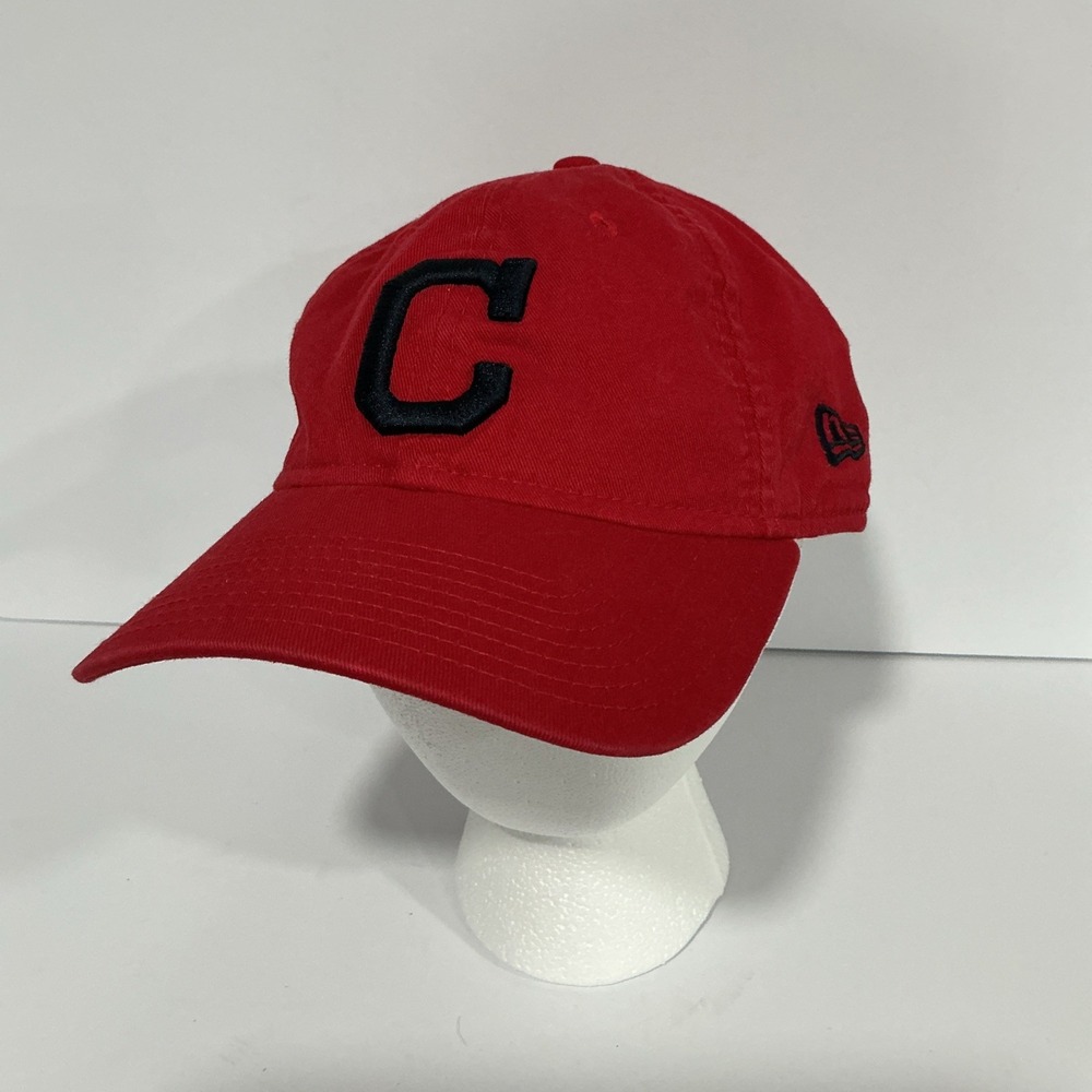 New Era MLB Core Classic 9Twenty Strapback - Cleveland Indians Guardians, Red